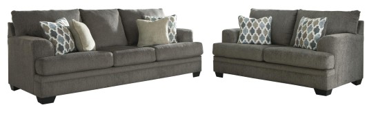 Drosten Slate Sofa & Loveseat